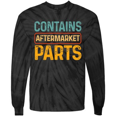 Bionic Aftermarket Parts Design Knee And Hip Replacement Tie-Dye Long Sleeve Shirt