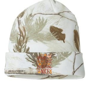 Books And Pumpkin Spice Fall Kati Licensed 12" Camo Beanie