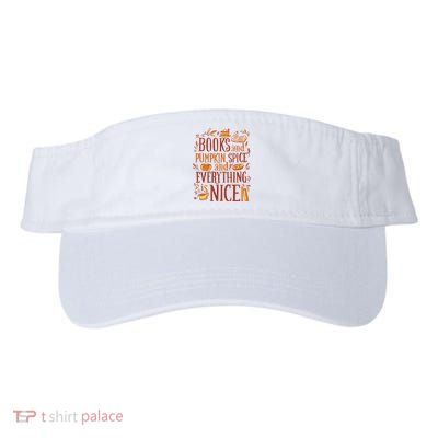 Books And Pumpkin Spice Fall Visor
