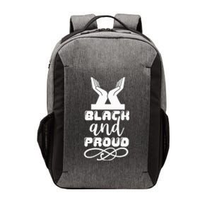 Black And Proud Vector Backpack