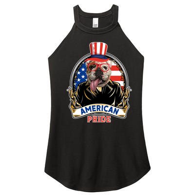 Bulldog American Pride T Women’s Perfect Tri Rocker Tank