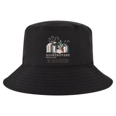 Booktrovert A Person Who Prefers The Company Of Fictional Characters To Read Peo Cool Comfort Performance Bucket Hat
