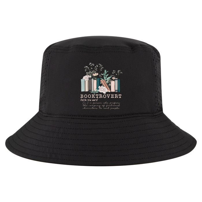 Booktrovert A Person Who Prefers The Company Of Fictional Characters To Read Peo Cool Comfort Performance Bucket Hat