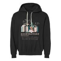 Booktrovert A Person Who Prefers The Company Of Fictional Characters To Read Peo Garment-Dyed Fleece Hoodie