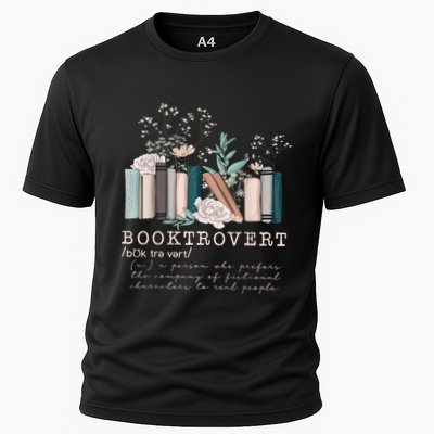 Booktrovert A Person Who Prefers The Company Of Fictional Characters To Read Peo Performance Shirt