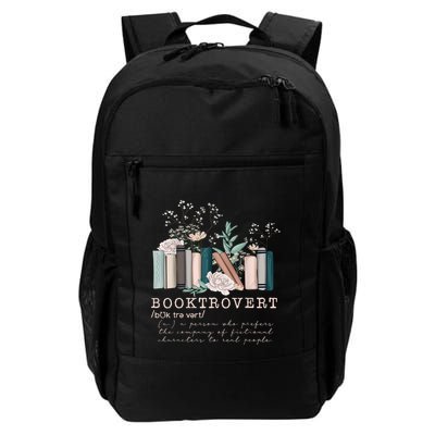 Booktrovert A Person Who Prefers The Company Of Fictional Characters To Read Peo Daily Commute Backpack