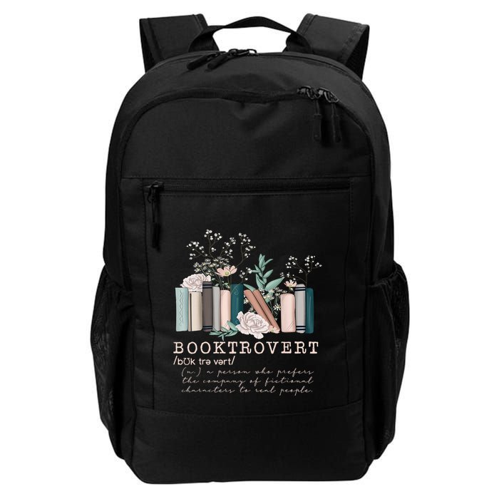 Booktrovert A Person Who Prefers The Company Of Fictional Characters To Read Peo Backpack