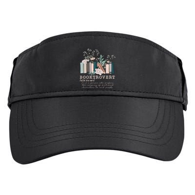 Booktrovert A Person Who Prefers The Company Of Fictional Characters To Read Peo Adult Drive Performance Visor