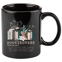 Booktrovert A Person Who Prefers The Company Of Fictional Characters To Read Peo 11oz C Handle Ceramic Mug