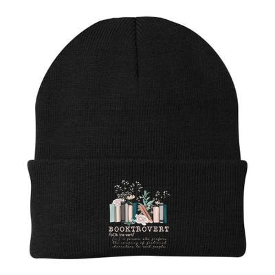Booktrovert A Person Who Prefers The Company Of Fictional Characters To Read Peo Beanie