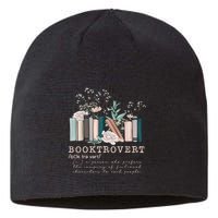 Booktrovert A Person Who Prefers The Company Of Fictional Characters To Read Peo Sustainable Beanie