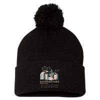 Booktrovert A Person Who Prefers The Company Of Fictional Characters To Read Peo Pom Pom 12in Knit Beanie