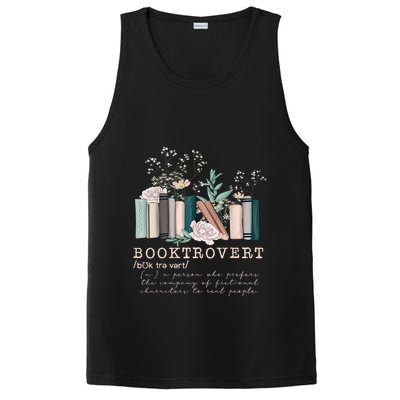 Booktrovert A Person Who Prefers The Company Of Fictional Characters To Read Peo PosiCharge Competitor Tank