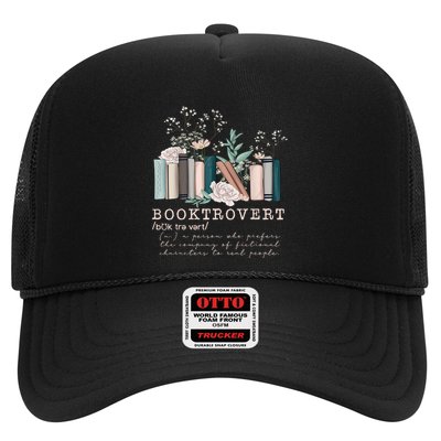Booktrovert A Person Who Prefers The Company Of Fictional Characters To Read Peo Trucker Hat