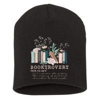 Booktrovert A Person Who Prefers The Company Of Fictional Characters To Read Peo Short Acrylic Beanie