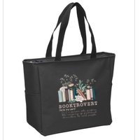 Booktrovert A Person Who Prefers The Company Of Fictional Characters To Read Peo Zip Tote Bag