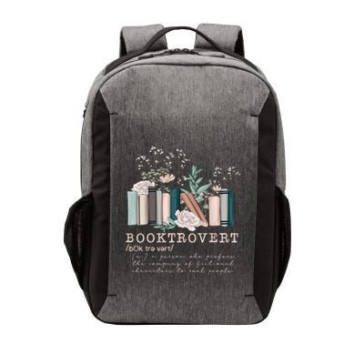 Booktrovert A Person Who Prefers The Company Of Fictional Characters To Read Peo Vector Backpack