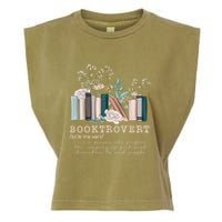 Booktrovert A Person Who Prefers The Company Of Fictional Characters To Read Peo Garment-Dyed Women's Muscle Tee
