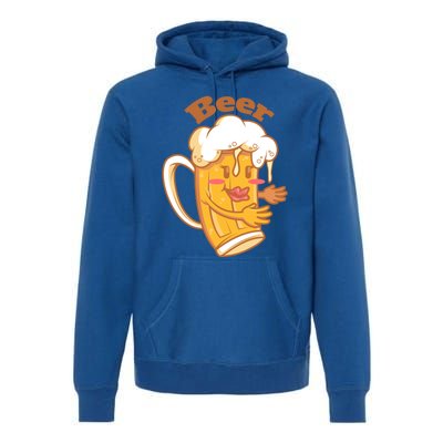 Beer And Pizza Matching Couples Valentines Halloween Costume Cool Gift Premium Hoodie