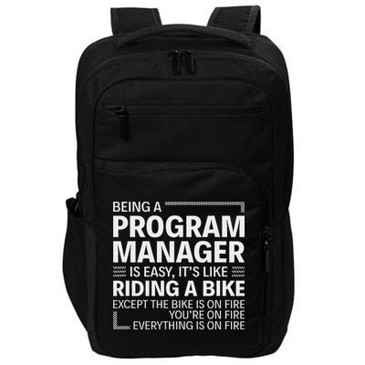 Being A Program Manager Is Easy Impact Tech Backpack