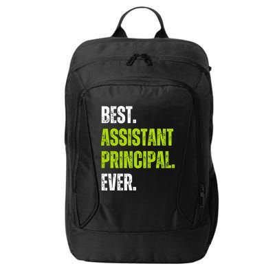 Best Assistant Principal Ever Funny City Backpack