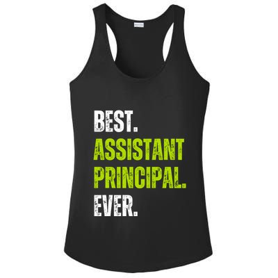 Best Assistant Principal Ever Funny Ladies PosiCharge Competitor Racerback Tank