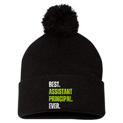 Best Assistant Principal Ever Funny Pom Pom 12in Knit Beanie