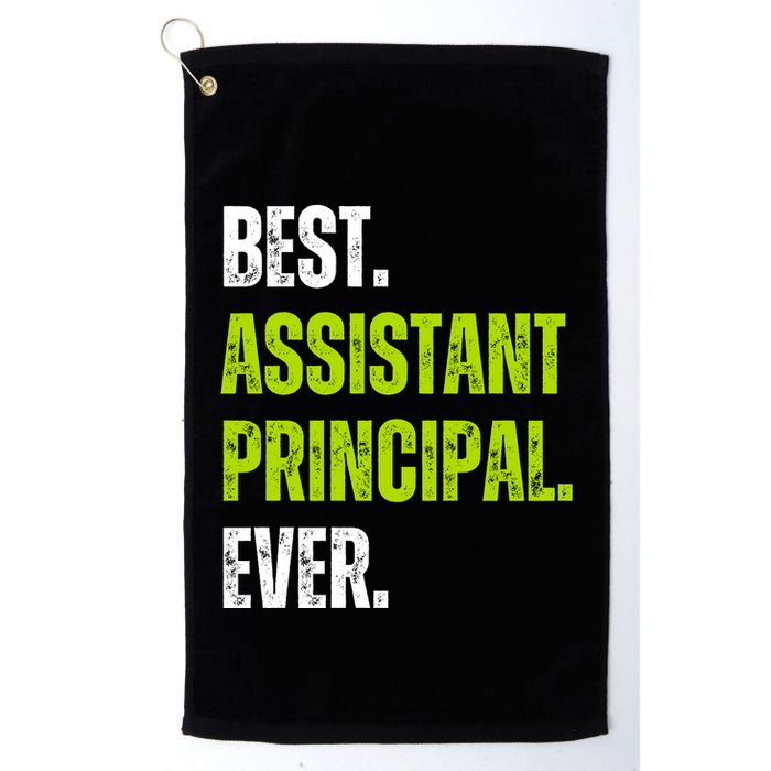 Best Assistant Principal Ever Funny Golf Towel