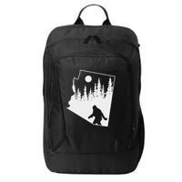 Bigfoot Arizona Pride Funny Sasquatch Arizona Map Distressed City Backpack