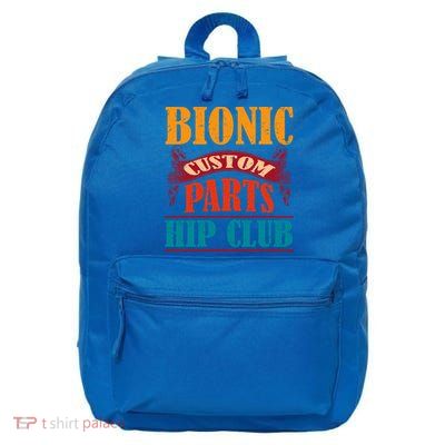Bionic Aftermarket Parts Design Gift Knee And Hip Replacement Gift 16 in Basic Backpack