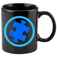Blue Autism Puzzle for Autism Awareness 11oz C Handle Ceramic Mug