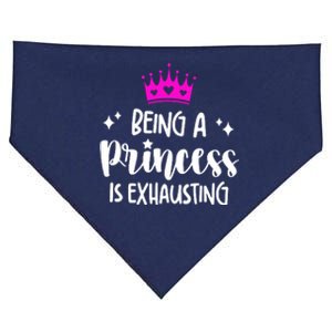 Being A Princess Is Exhausting USA-Made Doggie Bandana