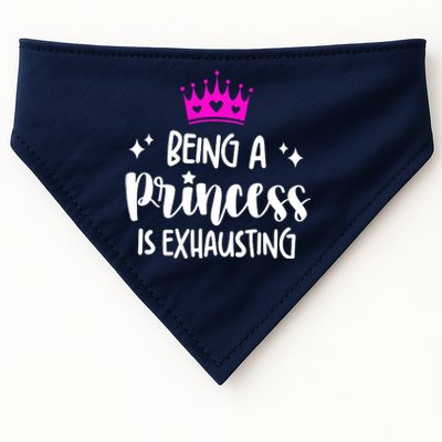 Being A Princess Is Exhausting USA-Made Doggie Bandana