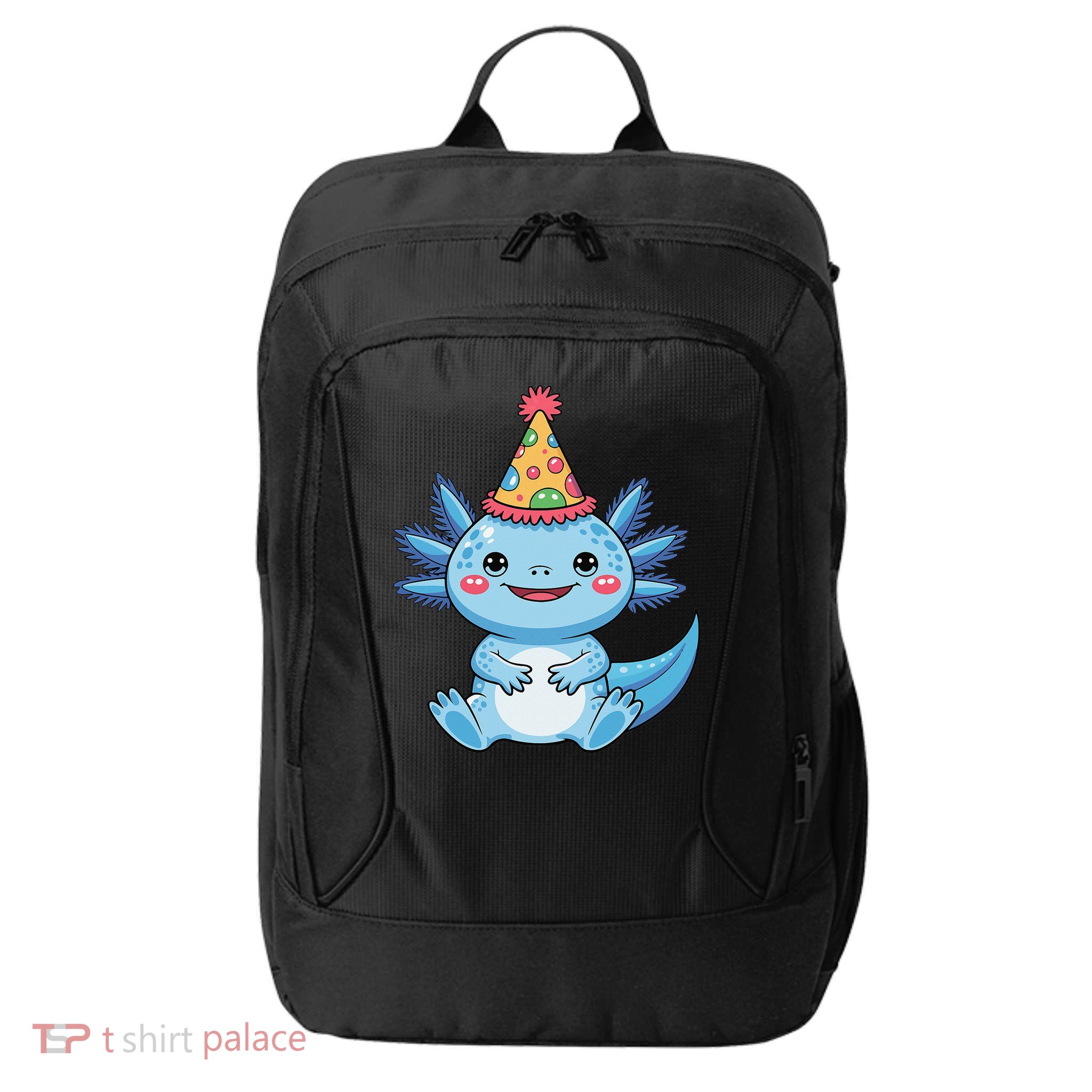 Birthday Axolotl Party Gift City Backpack