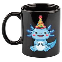 Birthday Axolotl Party Gift 11oz C Handle Ceramic Mug