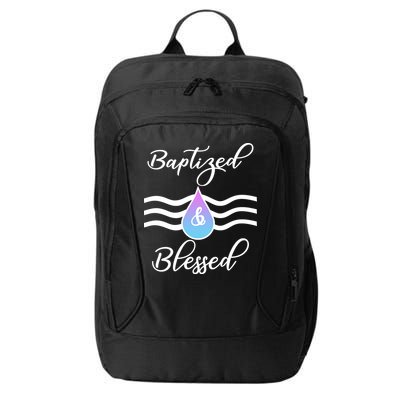 Baptized And Blessed  City Backpack