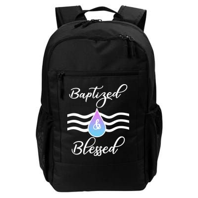 Baptized And Blessed  Backpack
