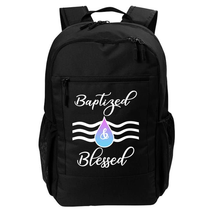 Baptized And Blessed  Backpack