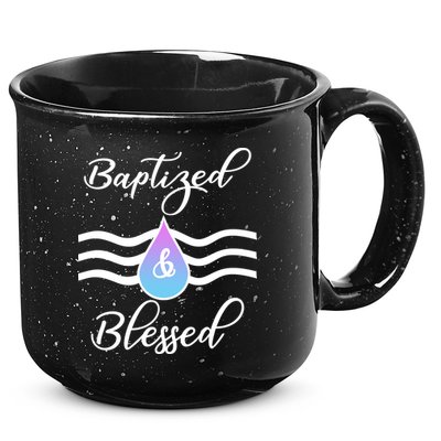 Baptized And Blessed  15oz Campfire Ceramic Mug