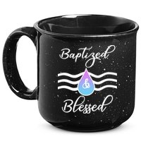 Baptized And Blessed  15oz Campfire Ceramic Mug