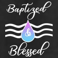 Baptized And Blessed  Microfiber Hand Towel