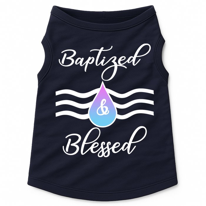 Baptized And Blessed  Doggie Tank