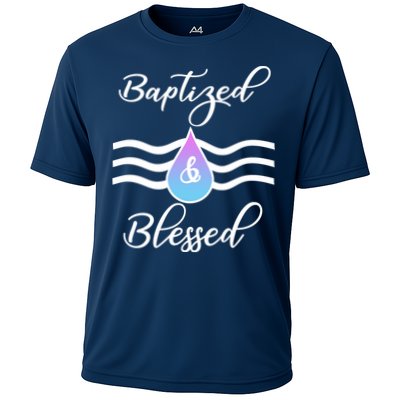 Baptized And Blessed  Performance Shirt