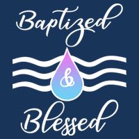 Baptized And Blessed  16 in Basic Backpack