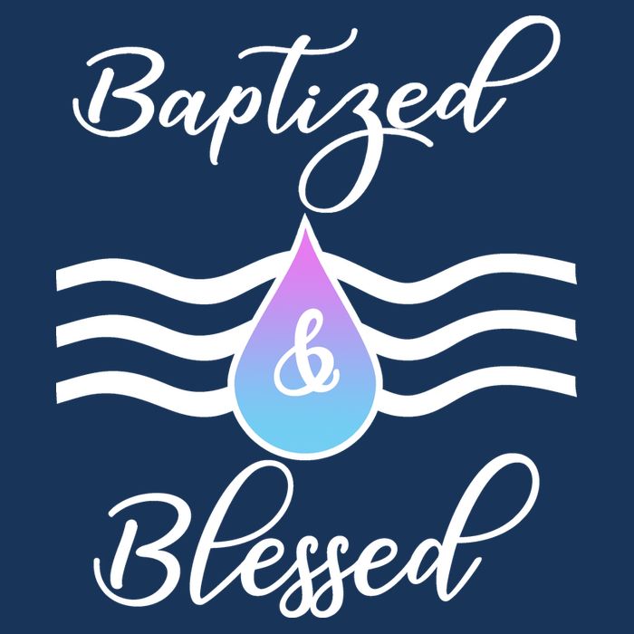 Baptized And Blessed  16 in Basic Backpack