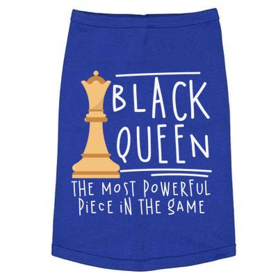 Black African Queen The Most Powerfull Piece Melanin Cool Gift Doggie Tank