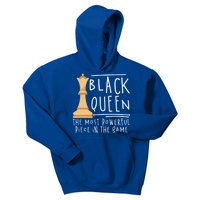 Black African Queen The Most Powerfull Piece Melanin Gift Kids Hoodie