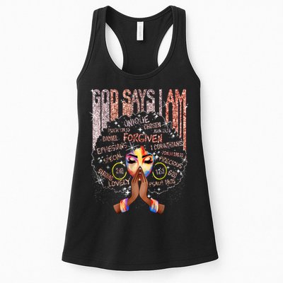 Black Afro Queen Melanin Dripping African Womens Juneteenth Womens Tank Top