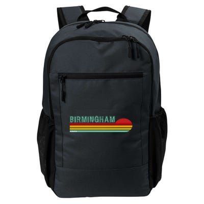 Birmingham Alabama Retro Sunset Daily Commute Backpack