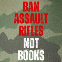 Ban Assault Rifles Not Books Legacy Tie Dye Trucker Hat